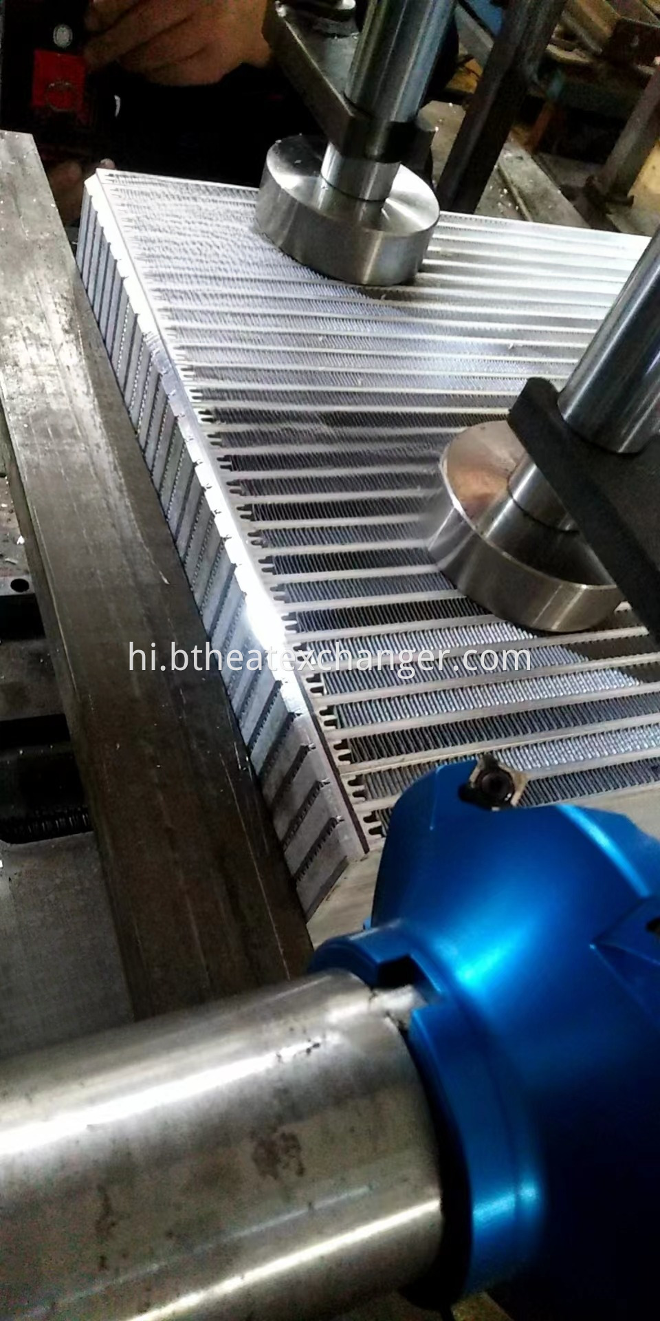 Cooler Core Chamfering Machine